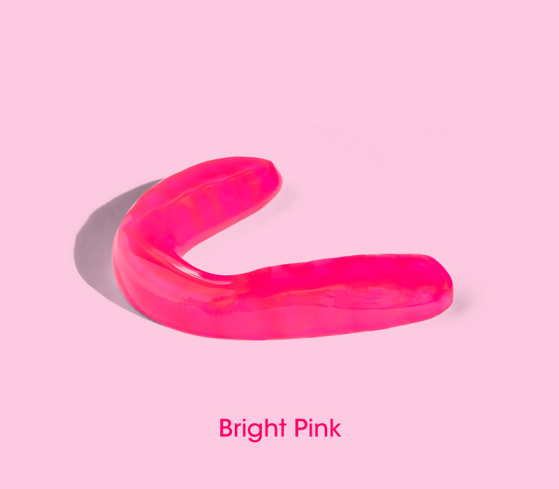 Bright Pink Bite Splint